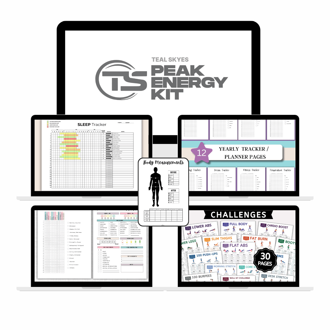 Peak Energy Kit - Teal Skyes